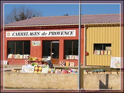 Carrelages de Provence &agrave; Salernes dans le Var
